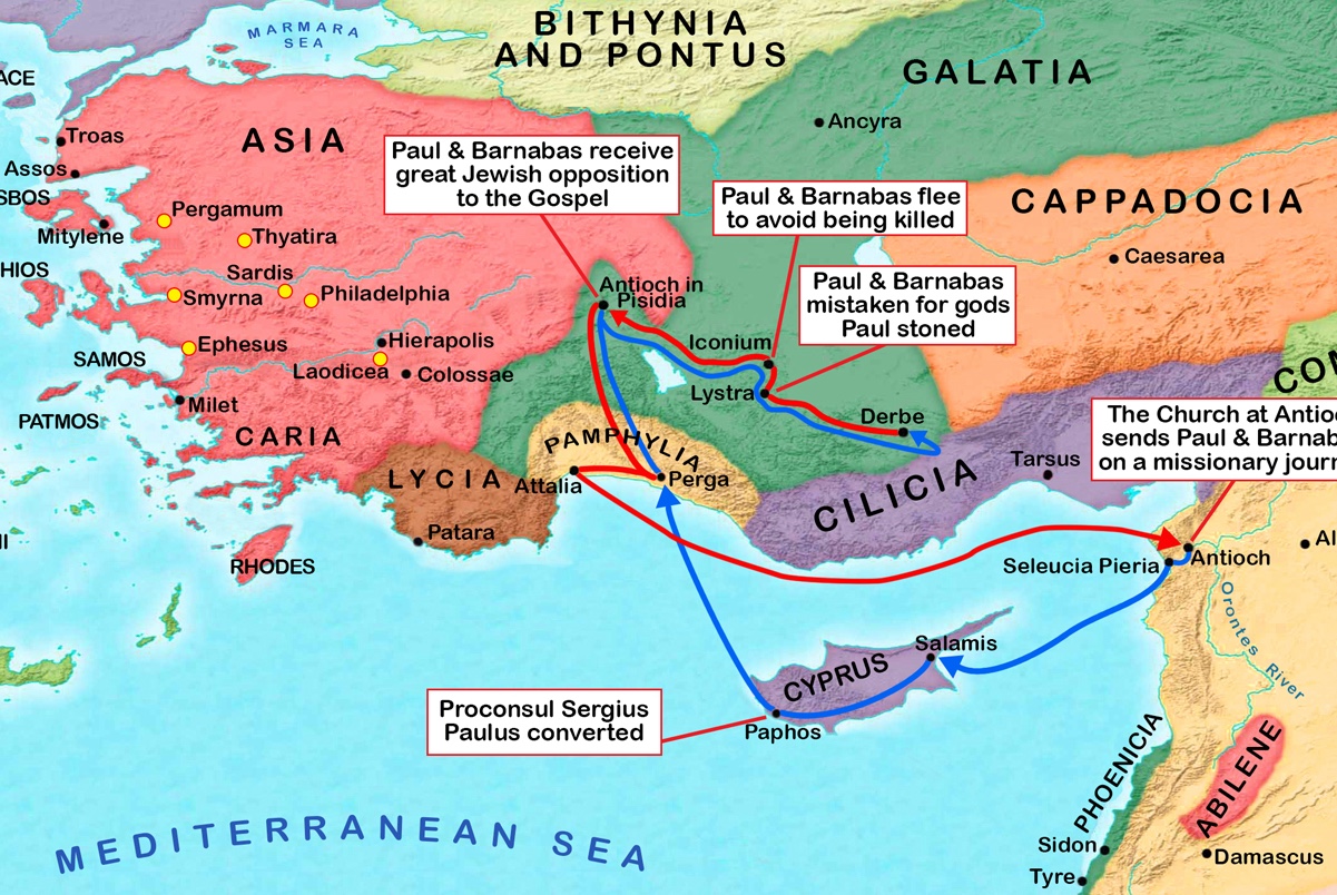 Mapping Paul’s Journeys: Following the Apostle Across the Ancient World hero image